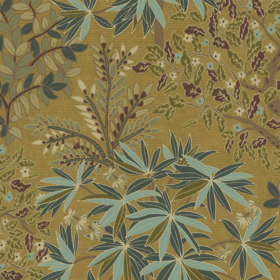 333524 Botanical Bloom Green Festival Wallpaper by Eijffinger