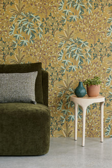 333524 Botanical Bloom Green Festival Wallpaper by Eijffinger