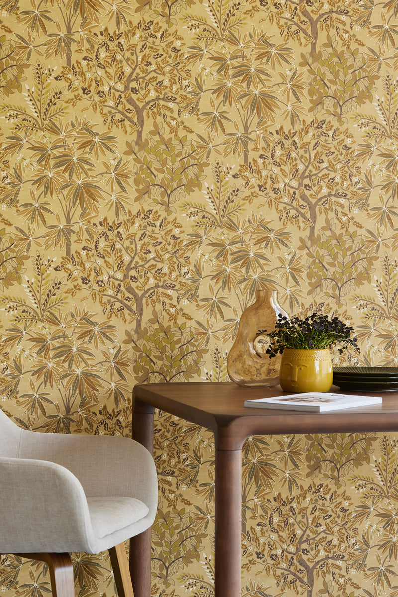 333525 Botanical Bloom Sand Festival Wallpaper by Eijffinger