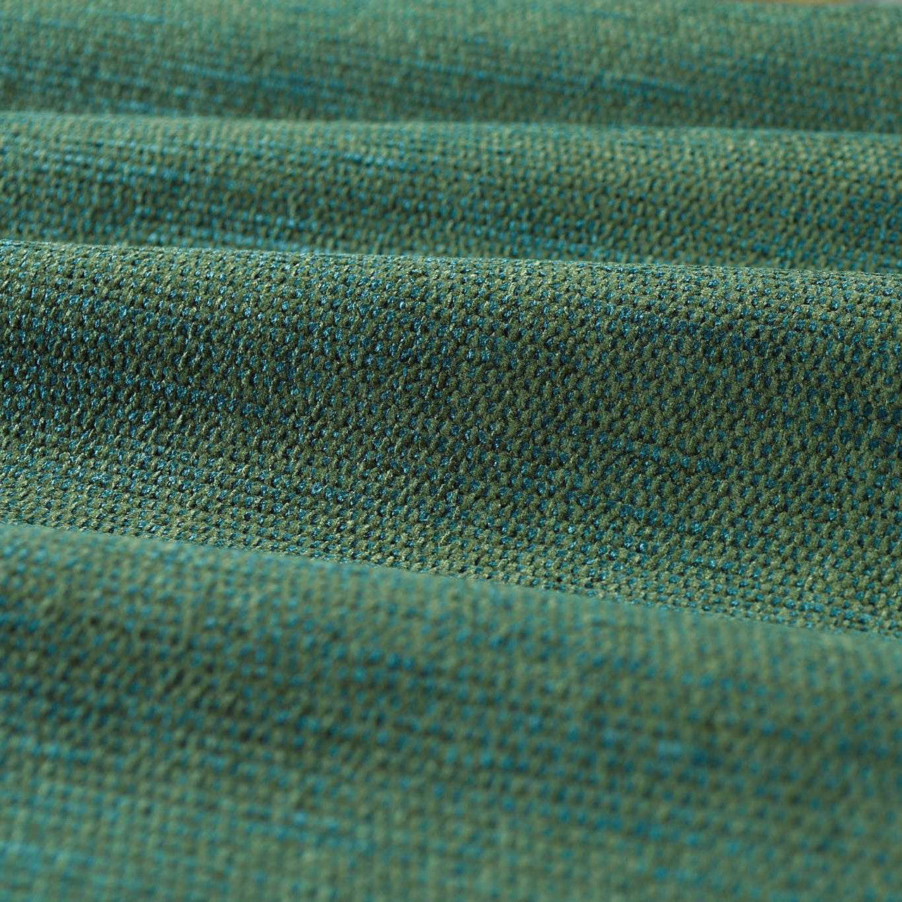 333527 Zoffany Chenille Luxury Plains Deep Moss Fabric by Zoffany