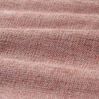 Zoffany Chenille Luxury Plains Deep Tuscan Pink Fabric by Zoffany