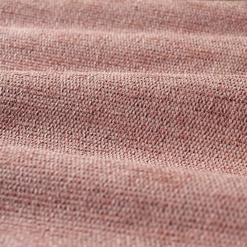 333533 Zoffany Chenille Luxury Plains Deep Tuscan Pink Fabric by Zoffany