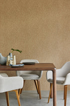 333535 Canvas Brown / Taupe Festival Wallpaper by Eijffinger