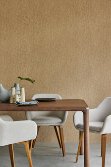 333535 Canvas Brown / Taupe Festival Wallpaper by Eijffinger