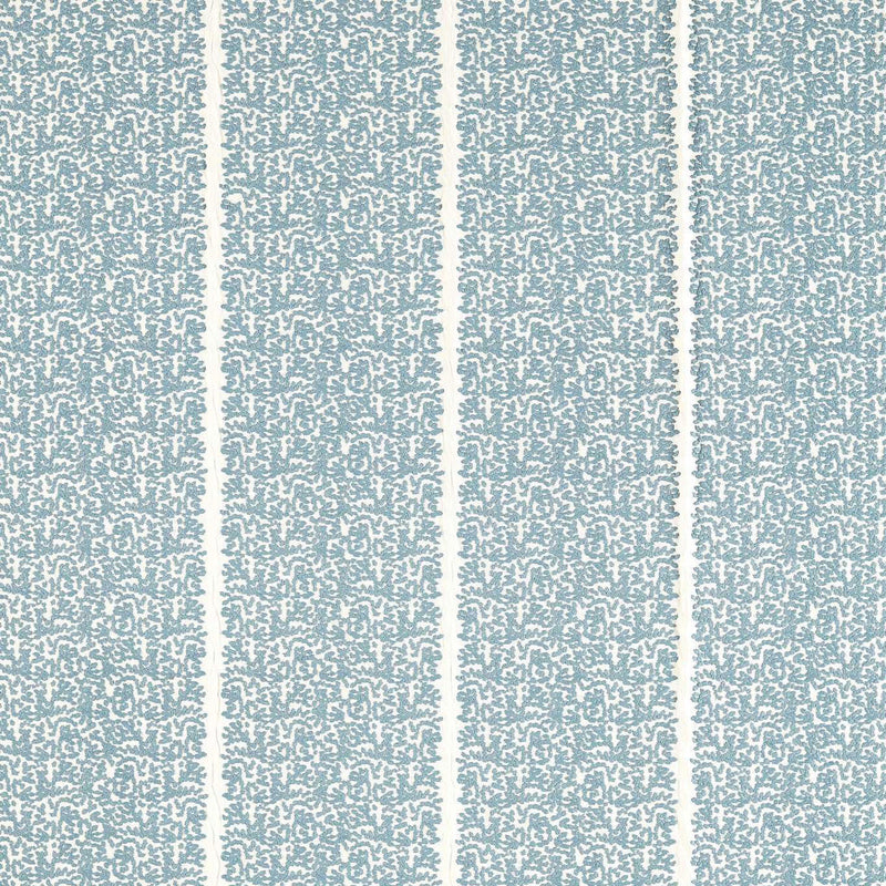 333547 Odell Indienne Wedgwood Blue Fabric by Zoffany