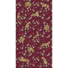 333551 Floral Felines Red Festival Mural by Eijffinger