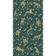 Floral Felines Green Festival Mural by Eijffinger