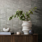 33355 The Woods and Wicker Silver Grey Wallpaper By Galerie