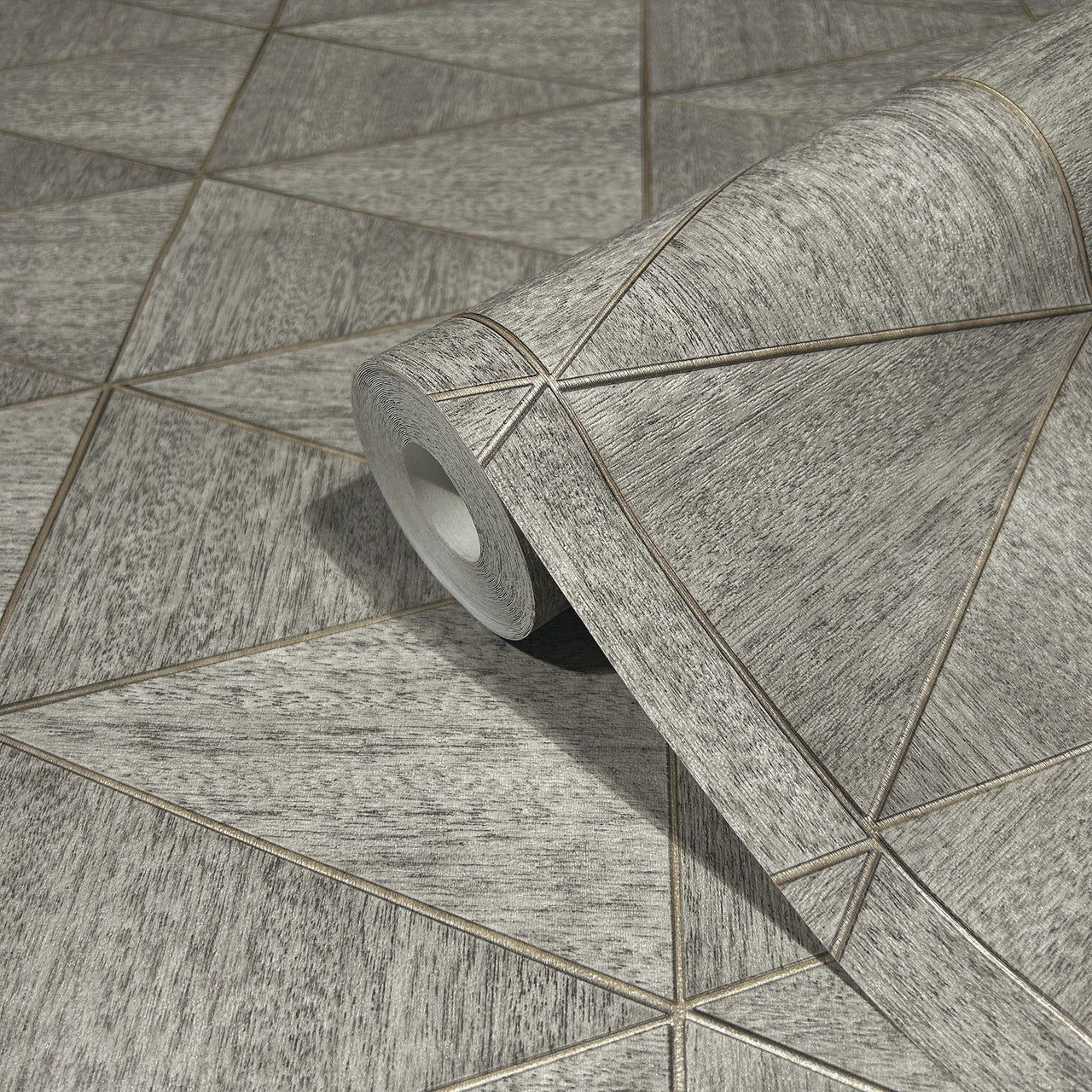 33355 The Woods and Wicker Silver Grey Wallpaper By Galerie