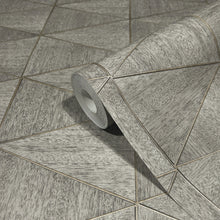 33355 The Woods and Wicker Silver Grey Wallpaper By Galerie