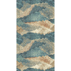 333560 Abstract Waves Blue Festival Mural by Eijffinger
