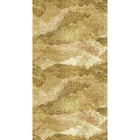 333562 Abstract Waves Ochre Festival Mural by Eijffinger