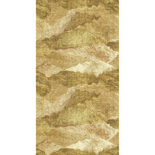 333562 Abstract Waves Ochre Festival Mural by Eijffinger