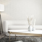 33356 The Woods and Wicker White Wallpaper By Galerie