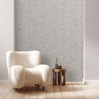 33357 The Woods and Wicker Silver Grey Wallpaper By Galerie