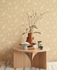 333600 Striped Arches Neutral Wallpaper by Eijffinger