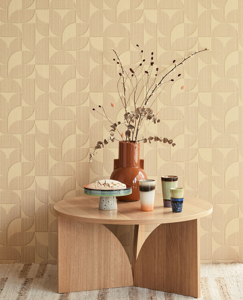 333600 Striped Arches Neutral Wallpaper by Eijffinger