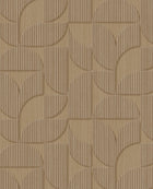 333601 Striped Arches Sand Wallpaper by Eijffinger