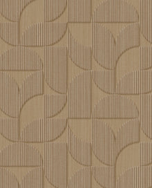 333601 Striped Arches Sand Wallpaper by Eijffinger
