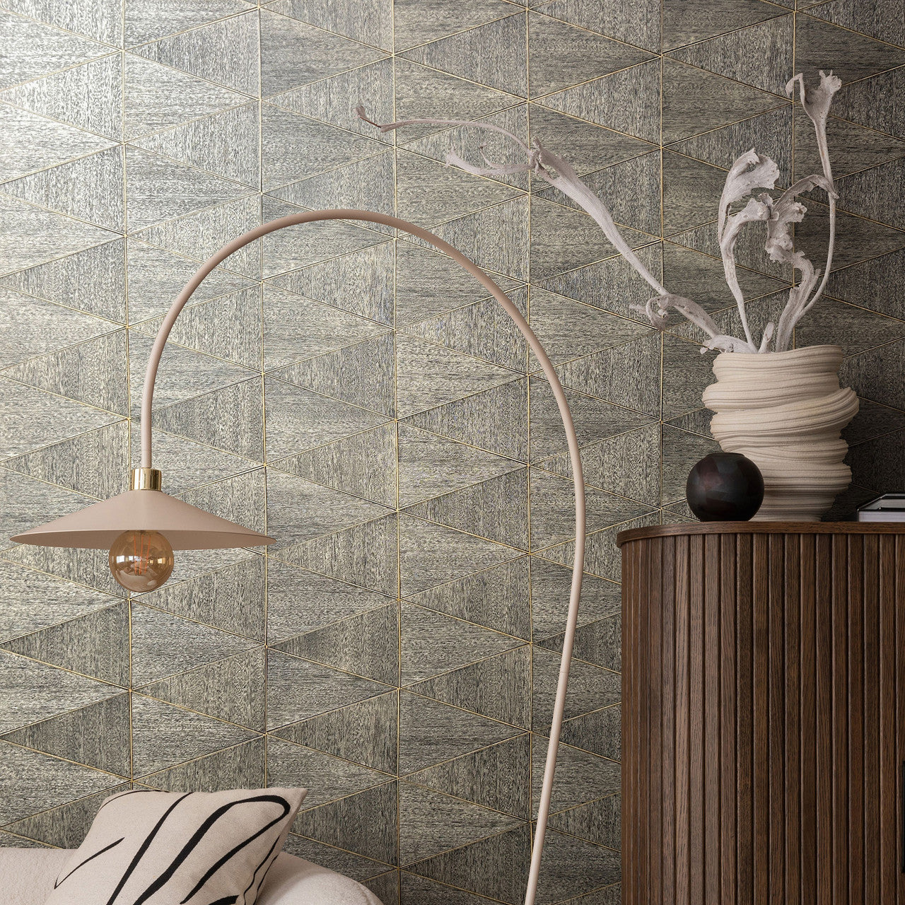 33360 The Woods and Wicker Bronze Brown Wallpaper By Galerie