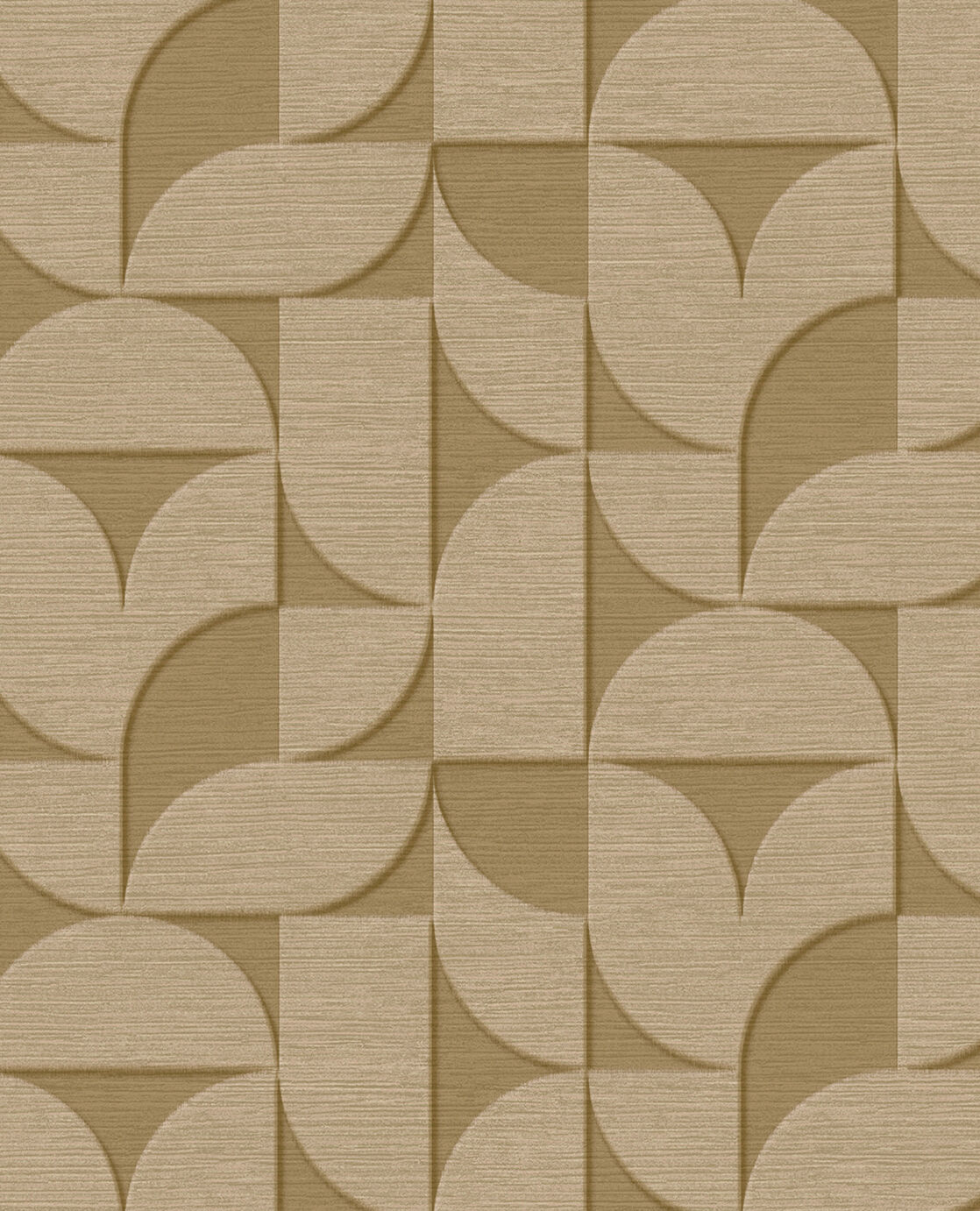 333612 Geometric Arches Sand Wallpaper by Eijffinger