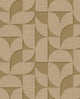 Geometric Arches Sand Revive Wallpaper by Eijffinger