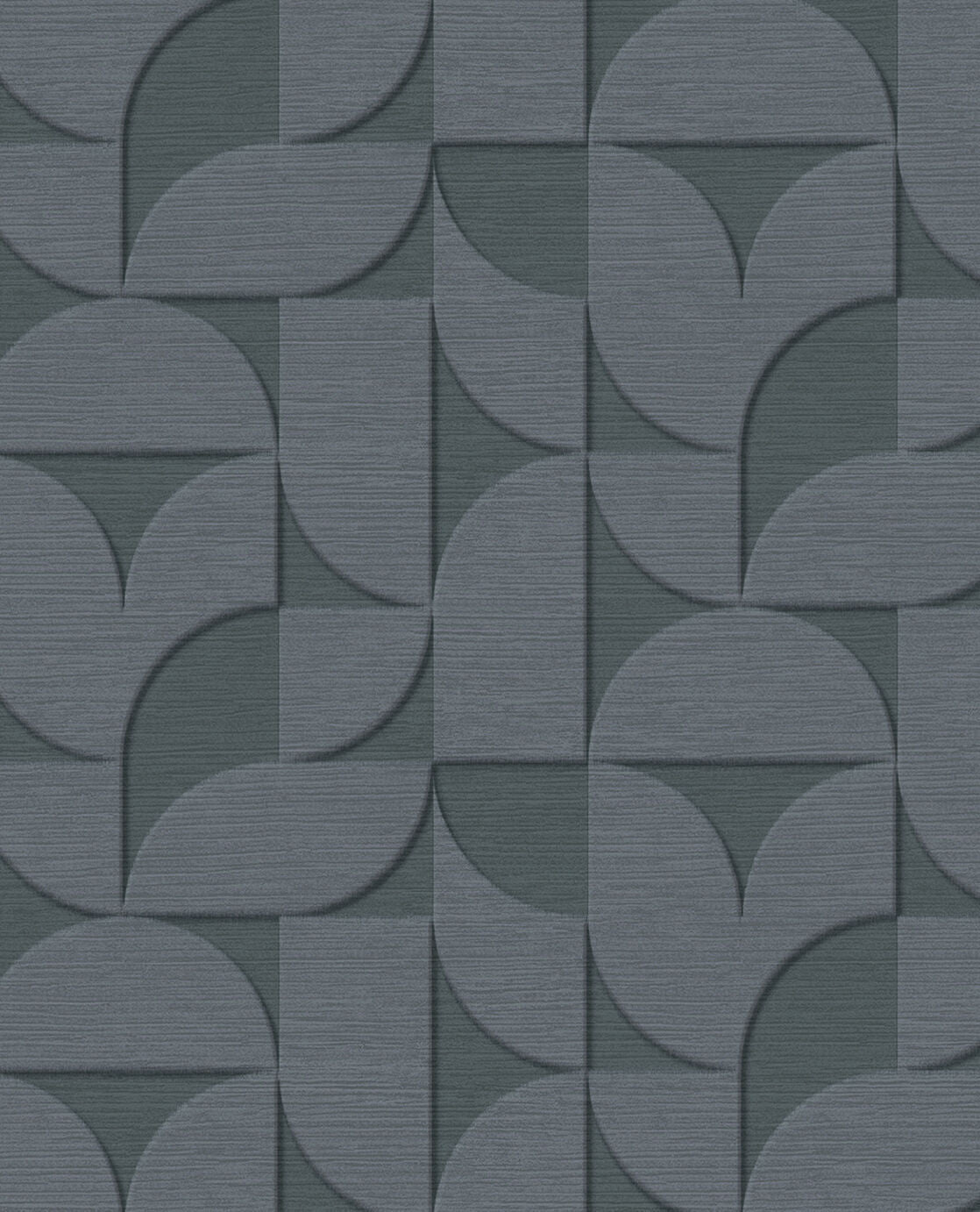 333614 Geometric Arches Indigo Wallpaper by Eijffinger