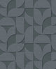 Geometric Arches Indigo Revive Wallpaper by Eijffinger