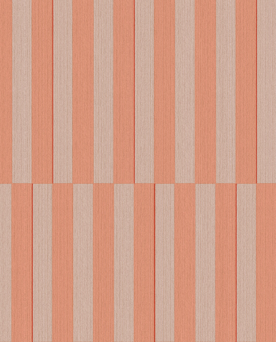 333620 Offset Stripe Rose/Salmon Wallpaper by Eijffinger