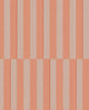 Offset Stripe Rose/Salmon Revive Wallpaper by Eijffinger