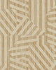 Abstract Stripe Natural Revive Wallpaper by Eijffinger