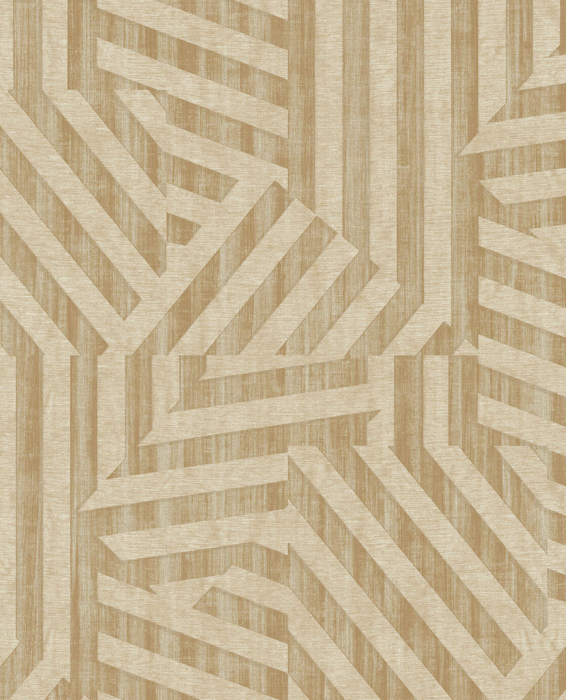 333630 Abstract Stripe Natural Wallpaper by Eijffinger