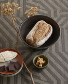 333631 Abstract Stripe Chocolate Wallpaper by Eijffinger