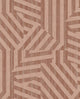 Abstract Stripe Rose Revive Wallpaper by Eijffinger