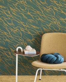 333644 Abstract Lines Pine Wallpaper by Eijffinger