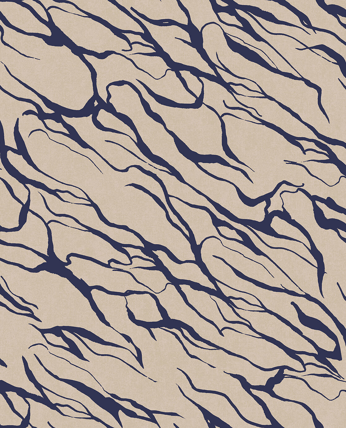333645 Abstract Lines Indigo Wallpaper by Eijffinger
