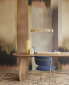 333671 Abstract Block Natural Yellow Mural by Eijffinger