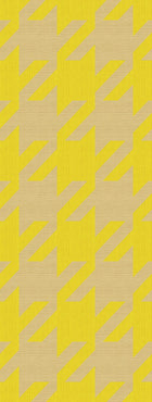 333674 Houndstooth Neon Natural Mural by Eijffinger
