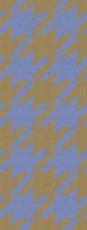 Houndstooth Olive Cornflower Revive Mural by Eijffinger