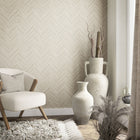 33373 The Woods and Wicker Beige Wallpaper By Galerie