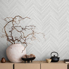33375 The Woods and Wicker Silver Grey Wallpaper By Galerie