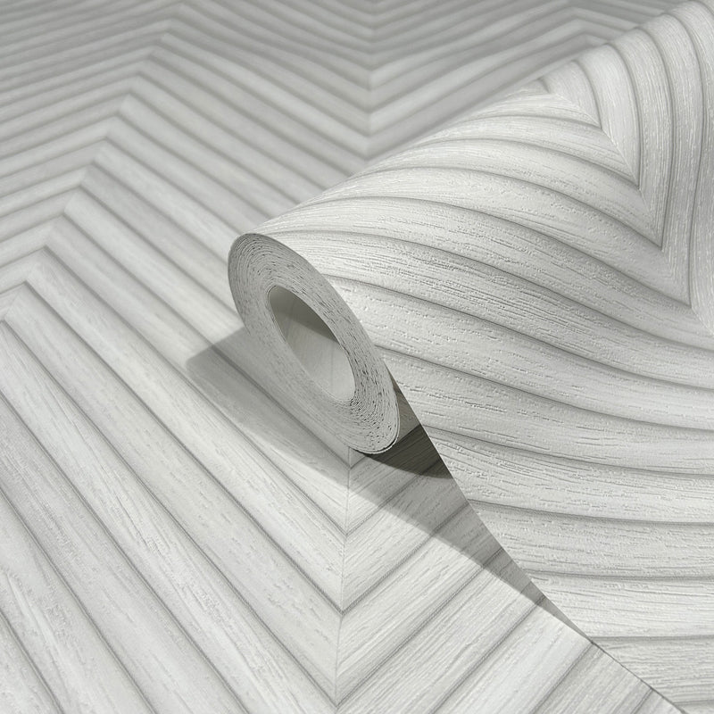 33375 The Woods and Wicker Silver Grey Wallpaper By Galerie