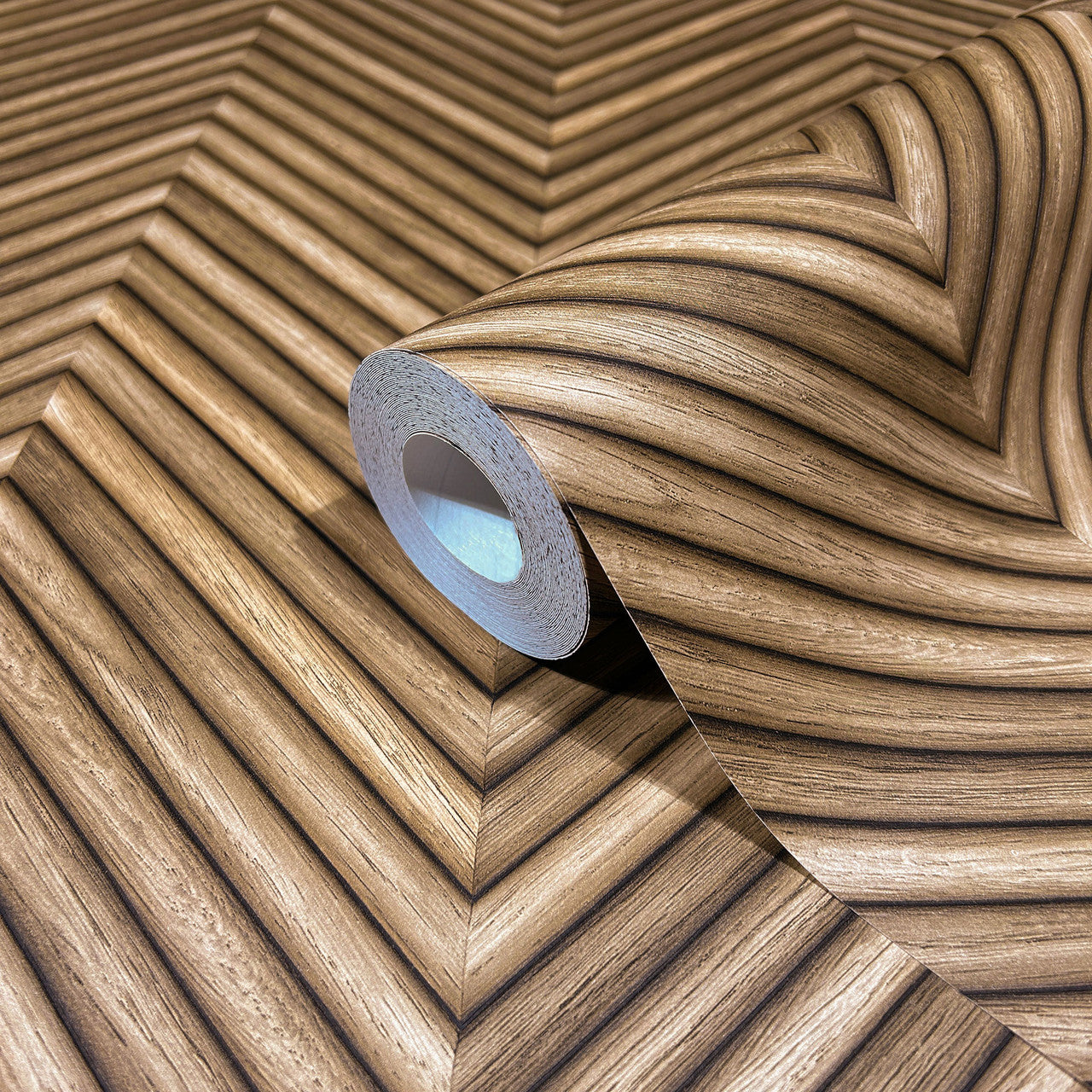 33377 The Woods and Wicker Bronze Brown Wallpaper By Galerie