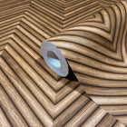 33377 The Woods and Wicker Bronze Brown Wallpaper By Galerie