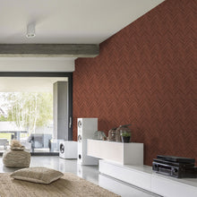 33379 The Woods and Wicker Red Wallpaper By Galerie