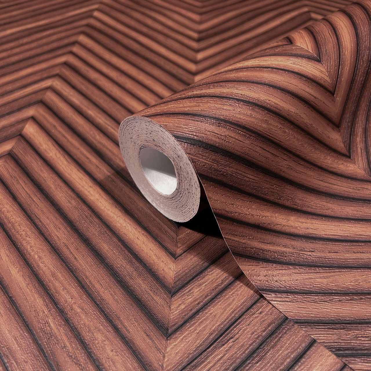 33379 The Woods and Wicker Red Wallpaper By Galerie