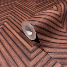 33379 The Woods and Wicker Red Wallpaper By Galerie