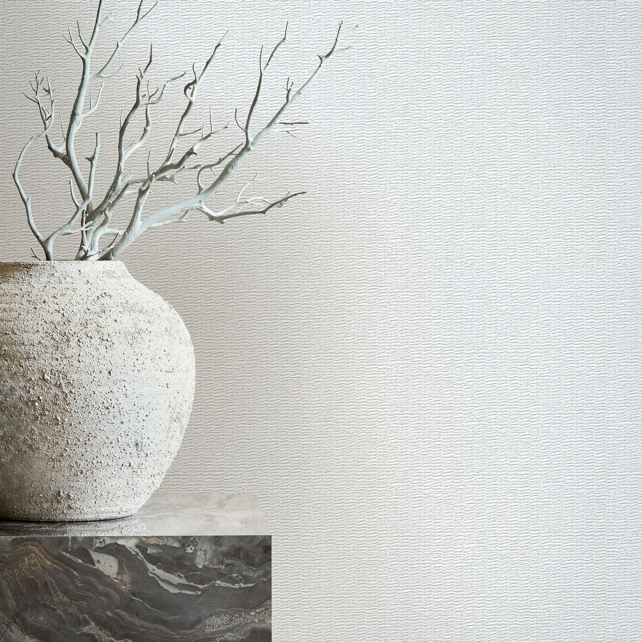 33381 The Woods and Wicker White Wallpaper By Galerie