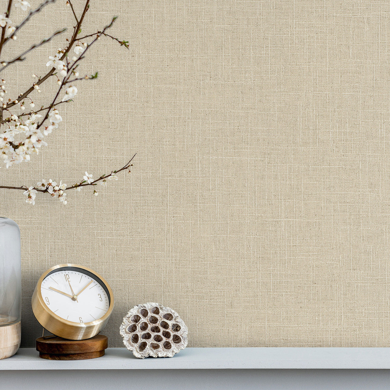 33392 The Woods and Wicker Beige Wallpaper By Galerie