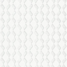 33651 Serene ZigZag White Wallpaper By Galerie